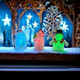 3 ADET VIP RENKLİ LED IŞIKLI IŞIKLI NOEL BABA KARDAN ADAM YILBAŞI IŞIKLARI LED IŞIKLI NOEL BABA