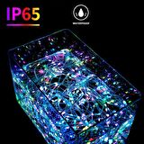 IP65 10 METRE USB KUMANDALI +CEP KONTROL DIŞ MEKAN IŞIĞI RGB LED LİGHT RENKLİ LED IŞIK SU GEÇİRMEZ