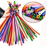 VIP 100 PCS SAUSAGE BALLOON MIXED COLOR VIP KALİTE 100 ADET SOSİS BALON KARIŞIK RENKLİ SOSİS BALON