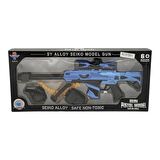 YUMUŞAK BONCUK ATAN TÜFEK MAVİ MİNİ SNİPER KESKİN NİŞANCI TÜFEĞİ GUN PISTOL MODEL HALF DİE ALLOY