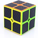 PROFESSIONAL 2X2 QY SPEED CUBE 2X2 CORBON FİBER CUBE VIP 2X2 ZEKA KÜPÜ 2X2 HIZ KÜPÜ 2X2 RUBİKS CUBE
