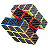 6 PCS PROFESSIONAL 3X3 QY SPEED CUBE 3X3 CORBON FİBER CUBE 6 ADET VIP 3X3 ZEKA KÜPÜ 3X3 RUBİKS CUBE