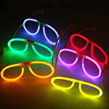 7 ADET GLOW STİCK GÖZLÜK VIP DELUXE KALİTE GLOW GÖZLÜK NEON GÖZLÜK IŞIKLI GÖZLÜK FOSFOR GÖZLÜK VIP