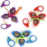 3 ADET VIP RENKLİ LED IŞIKLI FIRFIR KIRMIZI FIRFIR MAVİ FIRFIR MOR FIRFIR YENİ NESİL IŞIKLI OYUNCAK