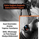 Watch 8 Akıllı Saat Nabız-Tansiyon Ölçer Ios Android Uyumlu Akıllı Saat