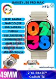 Bakeey JS8 Pro max Beyaz Akıllı Saat