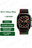 Bakeey H11 Ultra Plus Gri Akıllı Saat