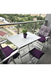 Atina Masa 60x60 Beyaz