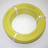 K Tipi (NiCr-Ni) ANSI (Sarı-Kırmızı) Teflon Termokupl Kablosu Mono 2x0,30 3 Metre