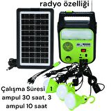 dat-9012b solar panelli radyolu çok foksiyonlu kamp feneri