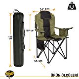 Big Boy Katlanabilir XL Kamp Sandalyesi-Haki