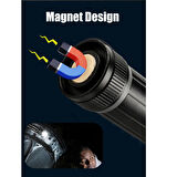 OR-2210-TG Zoomlu El Feneri - 6000K Gün Işığı, 100W Güç, 1000 Metre Işık Mesafesi