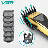 Profesyonel Şarjlı Saç Kesme Makinesi - 9000 RPM Motor, DLC Kaplama Bıçak, LED Ekran