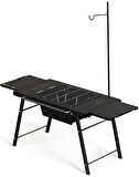 Naturehike Multifunctional Travel Barbecue + Katlanabilir Masalı BLACK