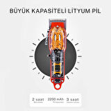 Dearling  Şarjlı Saç Kesme Makinesi 3 saat çalışma süresi