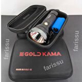 Goldkama 100W Şarjlı El Feneri – 3×18650 Pil, 8800 mAh, 1000m-1500m Menzil, Süper Güçlü LED