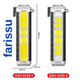 Çok Fonksiyonlu Oto Acil Durum El Feneri - COB LED, Güneş Enerjili, Cam Kırıcı & Kemer Kesici