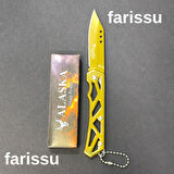 Alaska SDR-13A Gold Katlanır Çakı - Ultra Hafif (42 gr), 165mm Kompakt EDC Bıçak