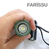 Yeşil OR-8818 Çok Amaçlı LED Fener - Kamp, Ev, Acil Durum ve Deprem İçin (Piller Dahil Değil)
