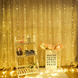 Fişli Peri LED Işık | Gün Işığı Renk | 10 Metre 100 LED Şeffaf Kablo | 8 Modlu Dış Mekan Dekoratif Aydınlatma