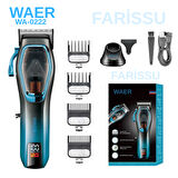 WAER WA-0222 Profesyonel 9000 RPM Manyetik Motorlu Saç Kesme Makinesi
