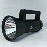 Gold Kama GK6697 Uzun Menzilli LED Şarj Edilebilir Projektör El Feneri 10W