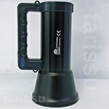 Gold Kama GK6697 Uzun Menzilli LED Şarj Edilebilir Projektör El Feneri 10W