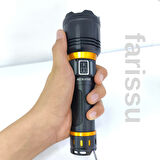 RT-453 50W 1000 Lumen 4800 mAh 1-1,5 km Menzilli Sarjli El Feneri