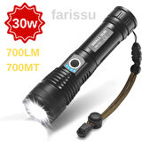 Süper Parlak ve Suya Dayanıklı SMALL SUN SM-771 El Feneri - 700 Metre Menzil