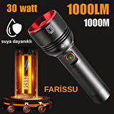 Everton RT-S232 Profesyonel Güçlü Işıklı ve Şarjlı El Feneri