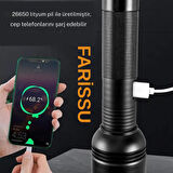 Everton RT-S232 Profesyonel Güçlü Işıklı ve Şarjlı El Feneri