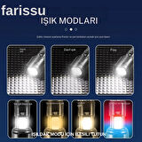 SMALL SUN SM-316 50W 1000 Lümen 800m Menzilli Şarjlı LED El Feneri