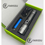 GK9598 90W Ultra Güçlü LED Lazer El Feneri – 2200 Metre Menzil – 5800 mAh Batarya + Yedek Pil Hediyeli