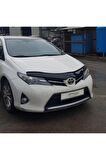 Toyota Auris Ön Kaput Koruma Rüzgarlığı 3mm Akrilik (ABS) Parlak Siyah Deflektör 2013-2017