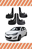 Hyundai i20 2011-2014 racing yazılı 4’lü tozluk çamurluk paçalık