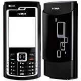 Nokia N72 Kapak Siyah + Tuş Takımı