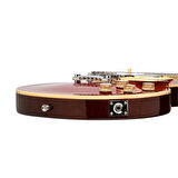STAGG LES PAUL ELEKTRO GİTAR SEL-DLX W RED