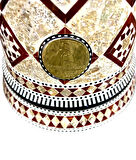 GAWHARET EL-FAN SEDEF İŞLEMELİ DÖKÜM DARBUKA JZ14