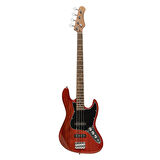 STAGG 4 TELLİ BASS GİTAR KIRMIZI SBJ-30STF RED