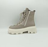 Coppa Hakiki Deri Kadın Siyah Bot