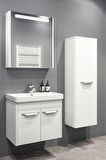 MAUNA 60 CM BANYO DOLABI BEYAZ  - BOY DOLAP HARİÇ 