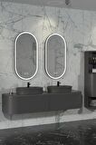 SIESTA DUO 184 CM BANYO DOLABI  ANTRASİT - BOY DOLAP HARİÇ