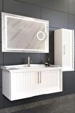 SAGRA 100 CM BANYO DOLABI  BEYAZ - BOY DOLAP HARİÇ