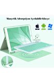 Qpen iPad Pro 2022 12.9 inç  Uyumlu Klavyeli Tablet Kılıf