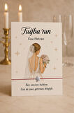 Büyük Yıldızlı Bileklik - 20 Adet - Kına Hediye - Nişan Hediye - Bride to be - Nikah Hediye- Kişisel