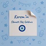 48 Adet Kare Sticker 3,5 cm - Çikolata Sticker - Söz Sticker - Mevlid Sticker 2 model--- 1.hamur