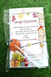 Lolipop & Emoji Bileklik Dönem Sonu Karne Hediyesi - Okul Hediyesi - 10 Adet - Jelatinli Paket