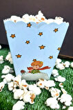 8'li Küçük Prens Mısır Kutusu - PopCorn Kutusu - Doğum Günü İkram Hediye - Orta Boy