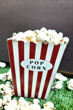 8'li Classic Mısır Kutusu - Classic PopCorn Kutusu - Doğum Günü İkram Hediye -  Orta Boy