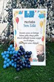 15 Adet Patron Bebek Kartlı Hediyelik Anahtarlık - Doğum Günü Hediyelik -Mevlid Hediye -Kişisel Yazı